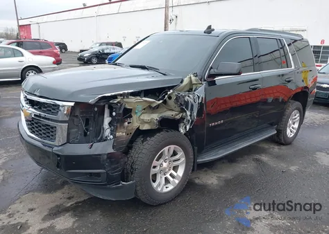 2020 Chevrolet Tahoe 4Wd Lt из США, поврежденный, VIN 1GNSKBKC7LR243561
